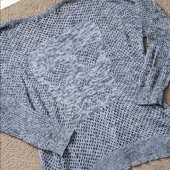 Vintage Havana Open Knit Scull Back Sweater, S - Picture 2 of 11